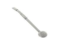 Bomba de Chimarrão Tramontina Ilex em Aço Inox com Rosca 23CM - 1