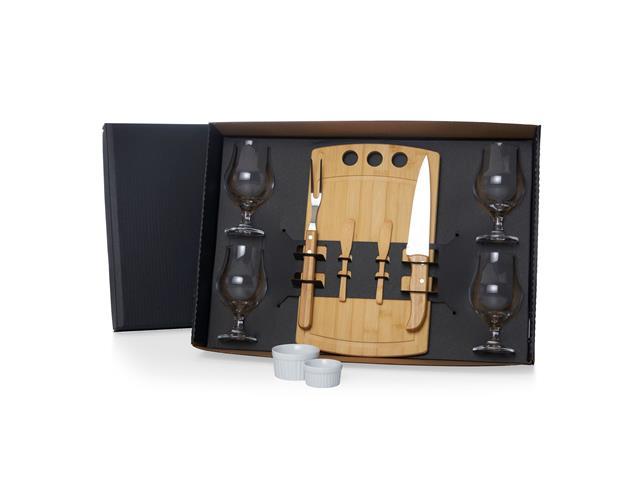 Kit Churrasco, Petisco e Cerveja Welf 11 Peças com Tábua 2 em 1 - 4