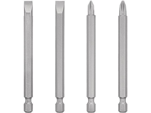 Jogo de Pontas Longas DeWalt Phillips e Fenda 4 Peças - 1