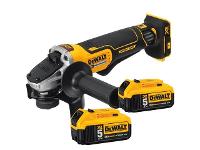 Esmerilhadeira 4 1/2"-5" Dewalt DCG413P2 com 2 Baterias e Bolsa Bivolt - 1