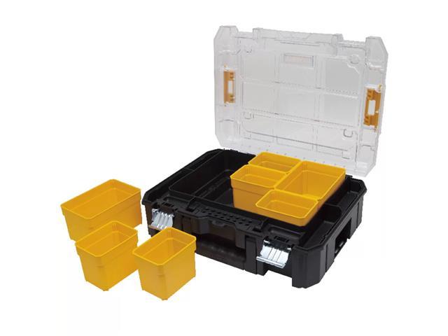 Caixa Organizadora DeWalt TSTAK DWST17805 com Tampa Translúcida - 2