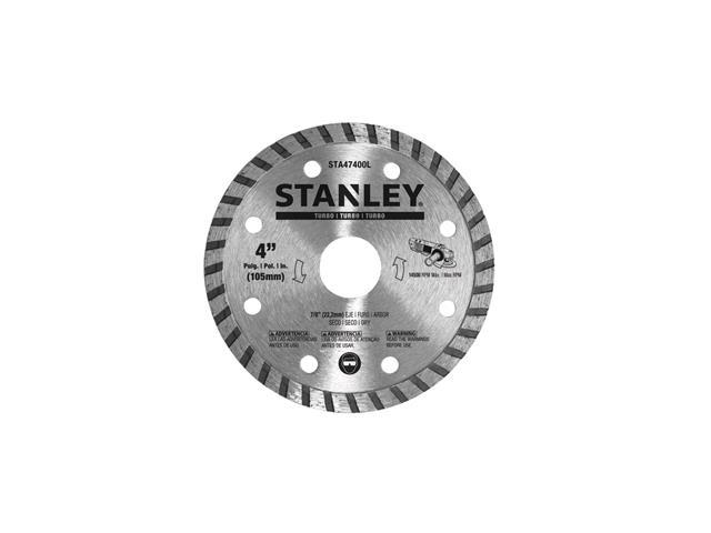 Disco Diamantado 4" Stanley 105mm Uso Serra Mármore Turbo - 1