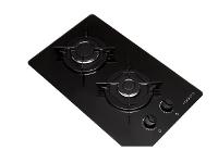 Cooktop Fogatti Mesa de Vidro Preto Esmaltado Bivolt 2 Bocas - 1