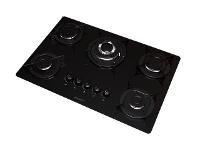 Cooktop Fogatti Tripla Chama Preto Esmaltado Bivolt 5 Bocas - 1