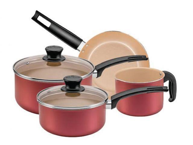 Conjunto de Panelas Panelux Cereja Magnific 4 Peças - 1