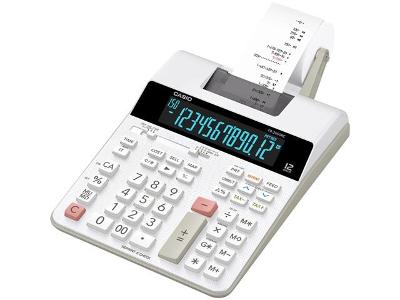 Calculadora de Mesa Casio FR2650RC com Bobina Branca