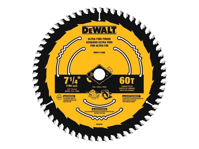 Lâmina para Serra Circular Dewalt 7 1/4" 60D - 1