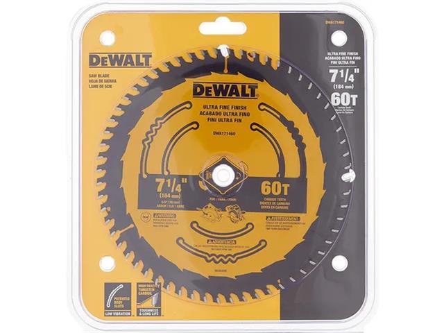 Lâmina para Serra Circular Dewalt 7 1/4" 60D - 2