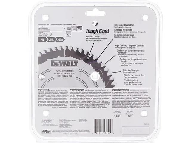 Lâmina para Serra Circular Dewalt 7 1/4" 60D - 3