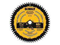 Lâmina para Serra Circular Dewalt 7 1/4" 60D - 1