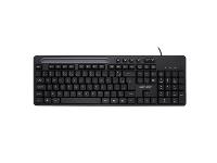 Teclado Multilaser Office USB Preto com Apoio para Smartphone TC262 - 1