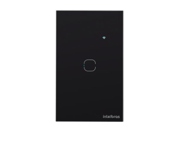 Interruptor Smart Wi-Fi Touch 1 Tecla Intelbras EWS 1001 Preto - 3