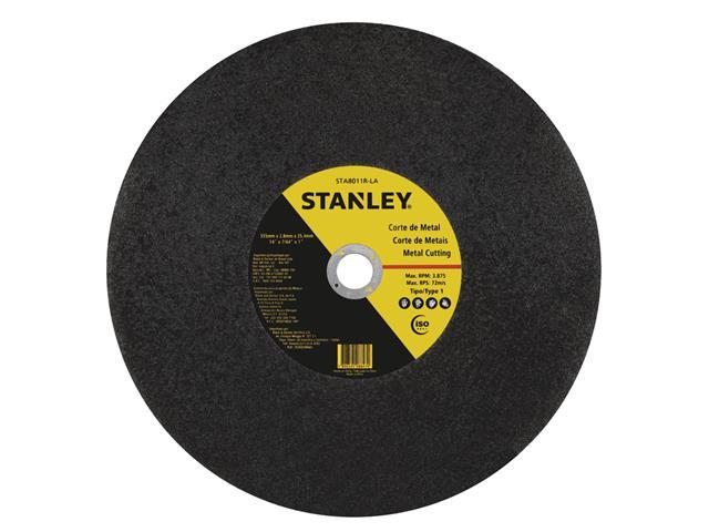Disco de Corte Metal Stanley 14'' x 2,8mm x 1" STA8011R-LA - 1