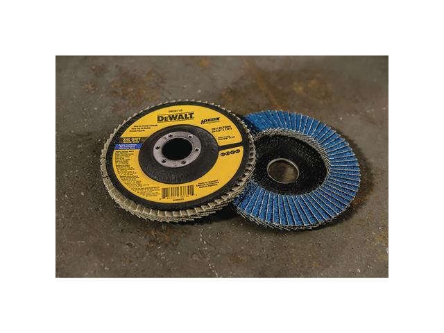 Disco Flap Fibra Cônico Dewalt 7" x 7/8" Z80 DW8324-AR - 4