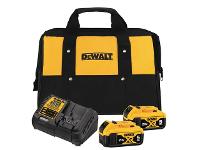 Kit 2 Baterias 5Ah 20V Max Li-Ion com Bolsa e Carregador Bivolt Dewalt - 1