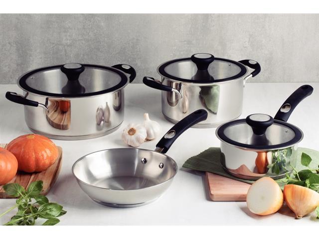 Frigideira Tramontina Solar Silicone Rasa em Aço Inox 20CM - 3