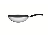 Panela Wok Tramontina Solar Silicone em Aço Inox Antiaderente 28CM - 1