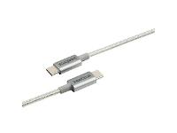 Cabo USB-C Duplo Intelbras 1,5m Nylon EUCC 15NB Branco - 4