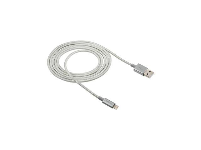 Cabo Lightning Intelbras 1,5m Nylon EUAL 15NB Branco - 2