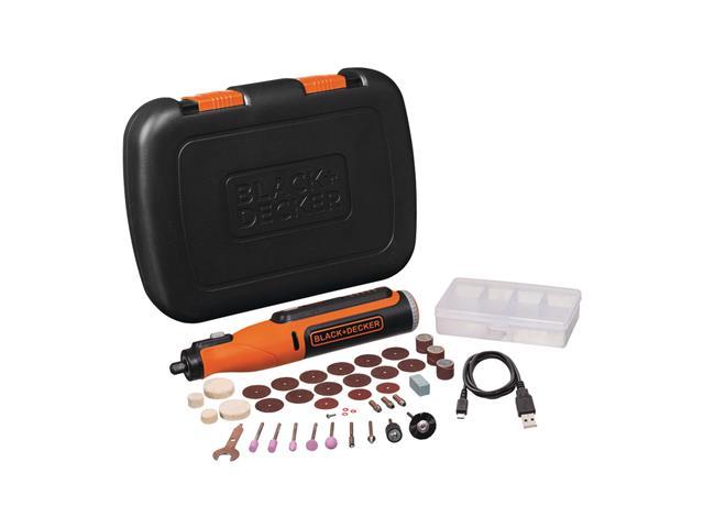 Micro Retífica 8V Black&Decker com 35 Acessórios Bivolt - 1