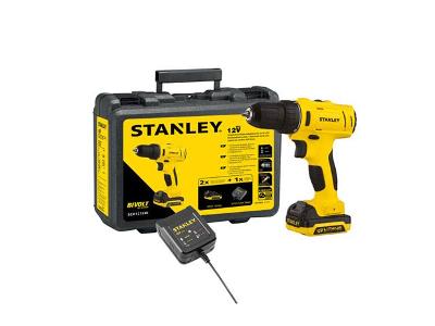 Parafusadeira e Furadeira de Impacto Stanley 12V Bivolt com Maleta