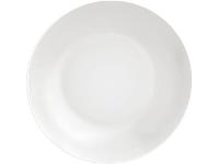 Prato Fundo Tramontina Jacqueline HS em Porcelana Branca 21CM - 2