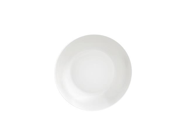 Prato Fundo Tramontina Leonora HO em Porcelana Branca 21CM - 2