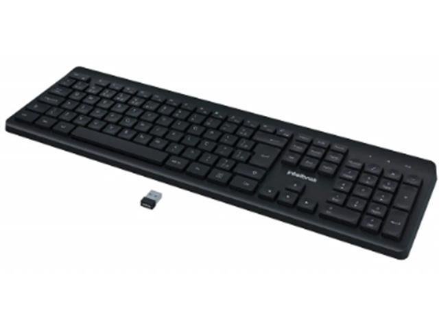 Teclado Intelbras Sem Fio TSI50 USB 2.4GHz Preto - 2