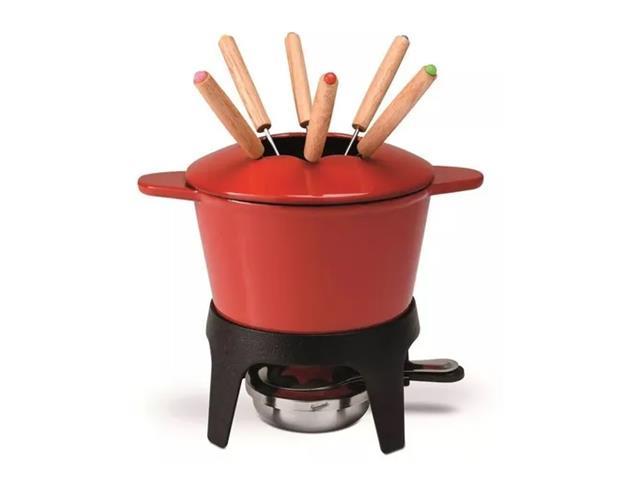 Conjunto para Fondue Haus Sauté Vermelho 10 Peças - 2