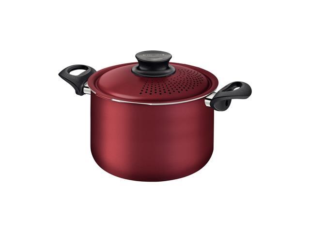 Espagueteira Tramontina Paris Antiaderente Vermelha 24CM 7.3 Litros - 1