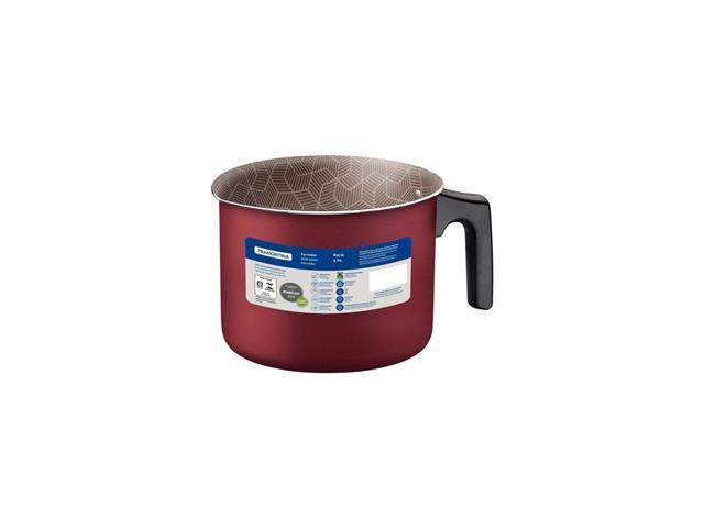 Fervedor Tramontina Paris Antiaderente Starflon Max Vermelho 14CM - 3