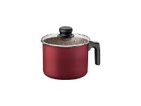 Fervedor Tramontina Paris Antiaderente e Tampa de Vidro Vermelho 14CM - 1