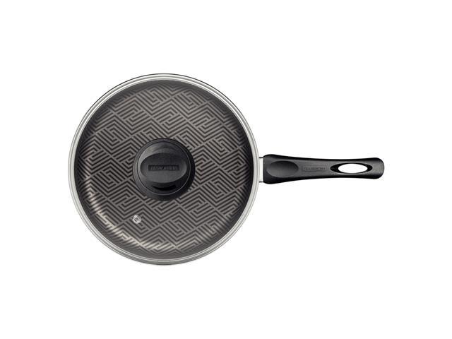 Frigideira Tramontina Paris Antiaderente Chumbo +Tampa de Vidro 24CM - 2
