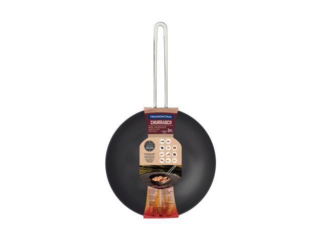 Panela Wok Churrasco Tramontina com Cabo de Aço Inox 24CM - 3