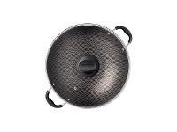 Panela Wok Tramontina Paris Antiaderente Chumbo Tampa de Vidro 32CM - 3