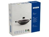 Panela Wok Tramontina Paris Antiaderente Chumbo Tampa de Vidro 32CM - 4