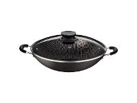 Panela Wok Tramontina Paris Antiaderente Chumbo Tampa de Vidro 36CM - 2