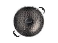 Panela Wok Tramontina Paris Antiaderente Chumbo Tampa de Vidro 36CM - 3
