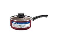 Panela Tramontina Paris Antiaderente Vermelho com Tampa de Vidro 20CM - 4