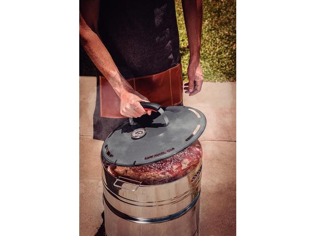 Tampa para Churrasqueira TCP-400 Tramontina em Aço Carbono Esmaltado - 3