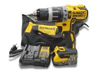 Parafusadeira Furadeira Impacto DeWalt com 1Bateria Carregador e Bolsa - 1