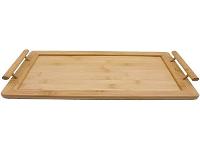 Bandeja de Bambu Oikos Retangular com Alças - 1