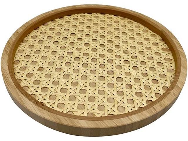 Bandeja de Bambu Oikos com Palinha Redonda - 1