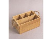 Porta Talheres de Bambu Oikos com Alça Natural - 2