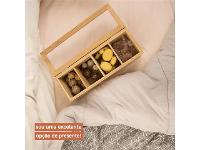 Porta Chá de Bambu Oikos 4 Nichos - 4