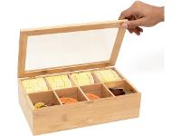 Porta Chá de Bambu Oikos 8 Nichos - 4