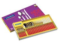 Faqueiro Tramontina New Kolor em Inox e Cabos Vermelho 24 Peças - 2