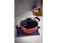 Caçarola Tramontina Sicília Antiaderente Vermelha 24CM - 2