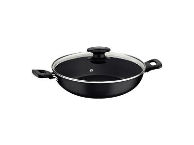 Panela Wok Tramontina Loreto Antiaderente Starflon Max Grafite 28CM