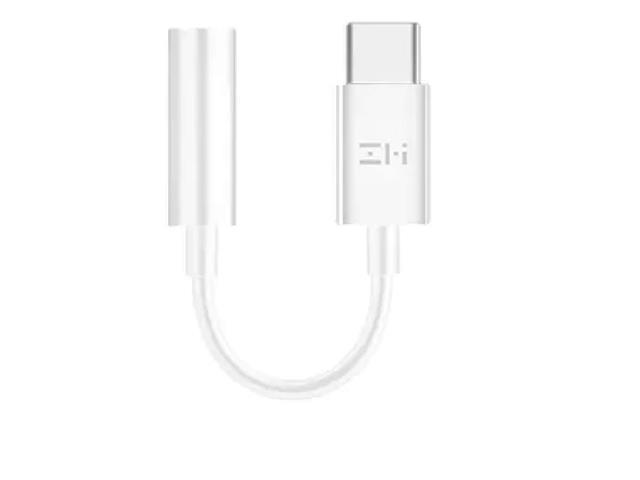 Cabo Adaptador de Áudio Xiaomi XM592BRA USB-C para P2 de 3.5mm - 2